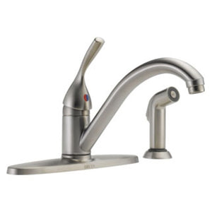 400-SS-DST Kitchen/Kitchen Faucets/Kitchen Faucets with Side Sprayer