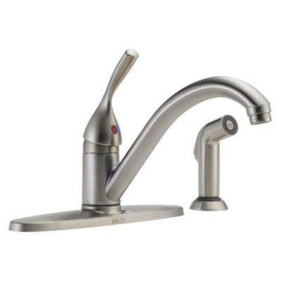 Product Image: 400-SS-DST Kitchen/Kitchen Faucets/Kitchen Faucets with Side Sprayer