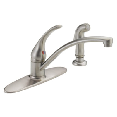 Product Image: B4410LF-SS Kitchen/Kitchen Faucets/Kitchen Faucets with Side Sprayer