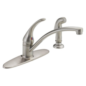 B4410LF-SS Kitchen/Kitchen Faucets/Kitchen Faucets with Side Sprayer