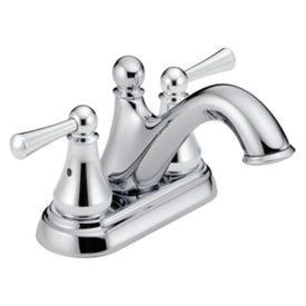 Haywood Two Handle Centerset Bathroom Faucet with Drain