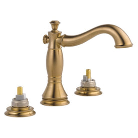Cassidy Two Handle Widespread Bathroom Faucet with Drain without Handles