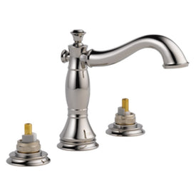 Cassidy Two Handle Widespread Bathroom Faucet with Drain without Handles