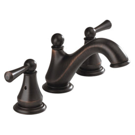 Haywood Two Handle Widespread Bathroom Faucet with Drain