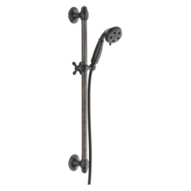 Traditional H2Okinetic Three-Function Handshower with Slide Bar