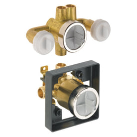 MultiChoice Six-Setting Jetted Shower Rough-In Valve with Extra Outlet