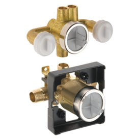 MultiChoice Six-Setting Jetted Shower Rough-In Valve with Extra Outlet/Stops