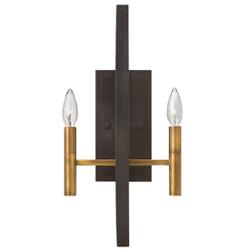 Euclid Two-Light Wall Sconce