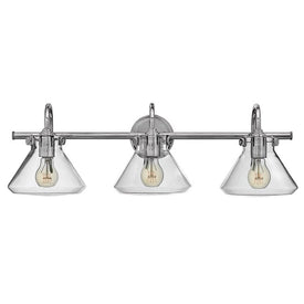 Congress Three-Light Bathroom Lighting Fixture