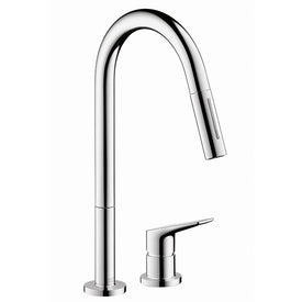 AXOR Citterio M 2-Hole Pull Down Kitchen Faucet