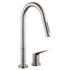 AXOR Citterio M 2-Hole Pull Down Kitchen Faucet