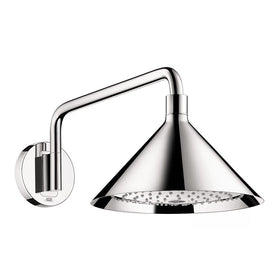 AXOR 240 Front Two-Function Wall-Mount Shower Head with Shower Arm