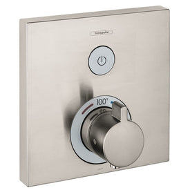 Shower Select E Square Thermostatic Single-Function Trim