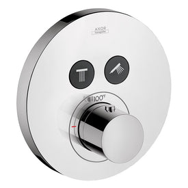 AXOR Shower Select Round Thermostatic Two-Function Trim
