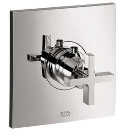 AXOR Citterio High-Flow Thermostatic Valve Trim with Cross Handle