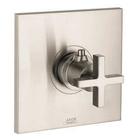 AXOR Citterio High-Flow Thermostatic Valve Trim with Cross Handle