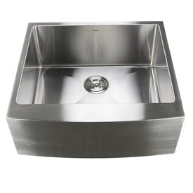 Pro Series 24" Single Bowl Undermount Stainless Steel Apron Front Kitchen Sink