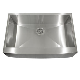 Pro Series 30" Single Bowl Undermount Stainless Steel Apron Front Kitchen Sink