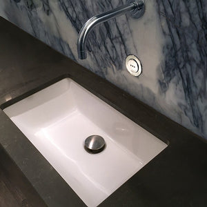 UM-19X11-W Bathroom/Bathroom Sinks/Undermount Bathroom Sinks