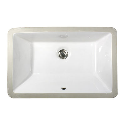 Product Image: UM-19X11-W Bathroom/Bathroom Sinks/Undermount Bathroom Sinks