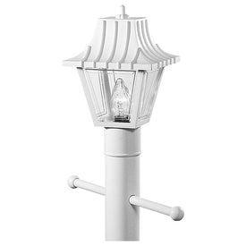 Mansard Single-Light Post Lantern