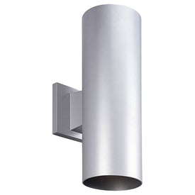 5" Cylindrical Two-Light LED Wall Lantern