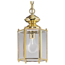 BrassGuard Single-Light Flush Mount Lantern