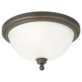 Madison Two-Light Flush Mount Ceiling Light