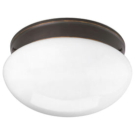 Two-Light Flush Mount Ceiling Light