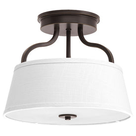 Arden Two-Light Semi-Flush Convertible Ceiling Light