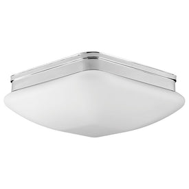 Appeal 13" Single-Light Flush Mount Ceiling Light with Opal Glass
