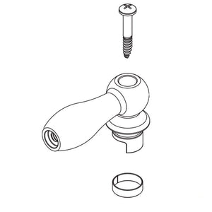 115063BN Parts & Maintenance/Bathroom Sink & Faucet Parts/Bathroom Sink Faucet Handles & Handle Parts