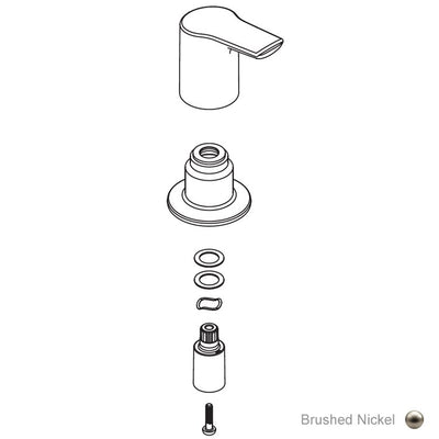 Product Image: 149113BN Parts & Maintenance/Bathroom Sink & Faucet Parts/Bathroom Sink Faucet Handles & Handle Parts