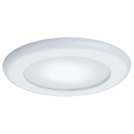 6" Flat Albalite Recessed Light Trim with Reflector