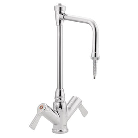 M-Dura Two Handle Bathroom Faucet with Vacuum Breaker Spout