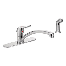 M-Dura Single Handle Kitchen Faucet with Side Sprayer