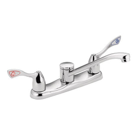 M-Bition Two Handle Kitchen Faucet with Wrist-Blade Handles