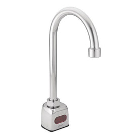 M-Power Battery Powered Non-Mixing Bathroom Faucet with Gooseneck Spout