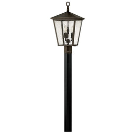 Trellis Three-Light Post Lantern