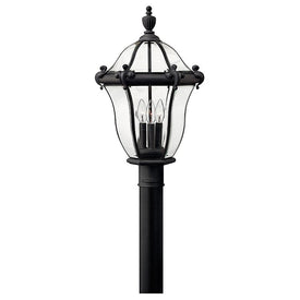 San Clemente Three-Light Post Lantern