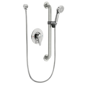 M-Dura Commercial Posi-Temp Handshower System with Grab Bar