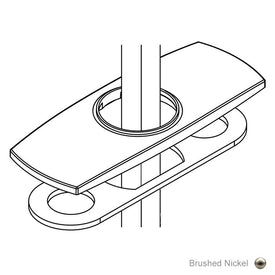 Voss Optional Deck Plate for Bathroom Faucet