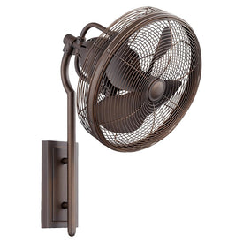 Veranda Four-Blade Wall-Mounted Indoor/Outdoor Oscillating Fan