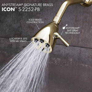 S-2252-PB-E2 Bathroom/Bathroom Tub & Shower Faucets/Showerheads