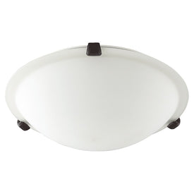 3000 Series Two-Light 12" Flush Mount Ceiling Fixture