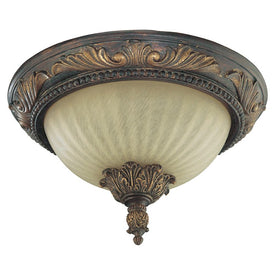 Madeleine Two-Light Flush Mount Ceiling Fixture