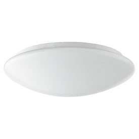 23-Watt Single-Light LED Round Flush Mount Ceiling Fixture