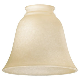 Replacement Amber Scavo Glass Bell Shade with 2.25" Fitter