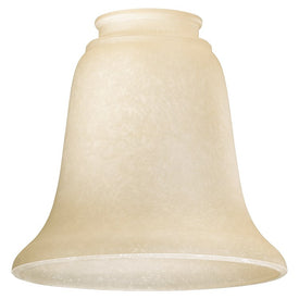 Replacement Amber Scavo Glass Tulip Shade with 2.25" Fitter
