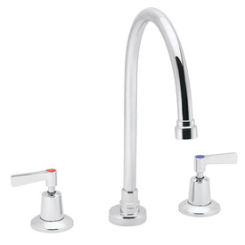 Commander Two-Handle 8" Widespread Bathroom Faucet with Gooseneck Spout